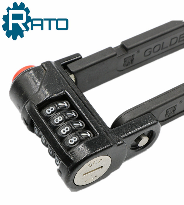 Anti-Theft Ultra Strong Folding Combination Bicycle Lock