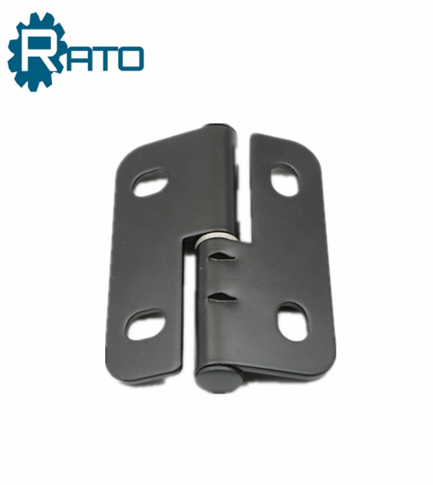 High Quality 180 Degree Black Electrical Cabinet Door Corner Round