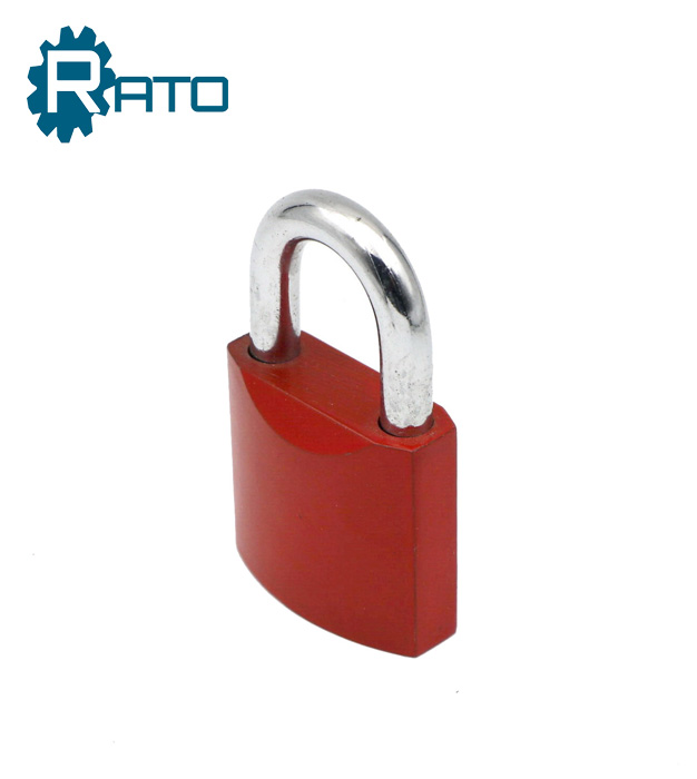 40 MM Red Color Painted Safe Brass Padlock