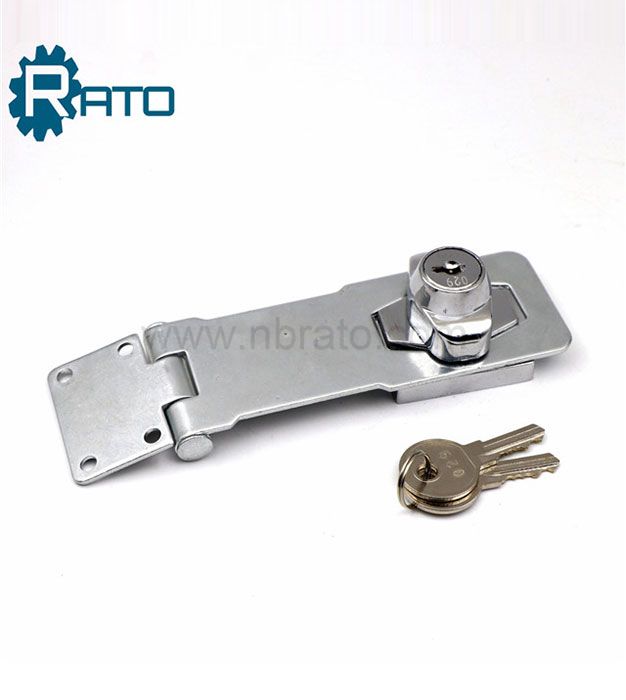 Keyed Twist Knob Cabinet Drawer Hasp Door Lock