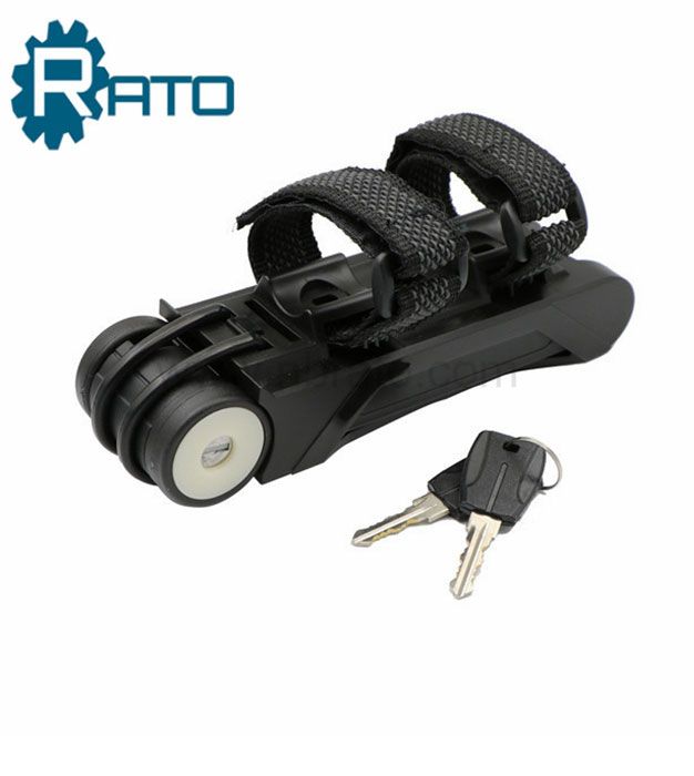 Hardened Steel Metal Folding Steel Joint Bicycle Lock