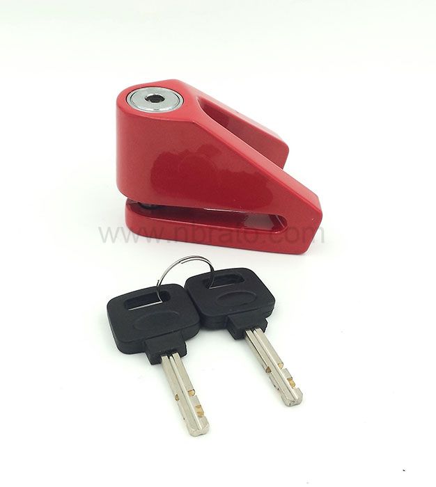 V Shape Motorcycle Bicycle Sturdy Wheel Disc Brake Lock