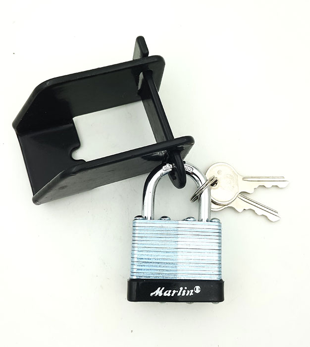 Safety Laminated Gun Lock With Bracket