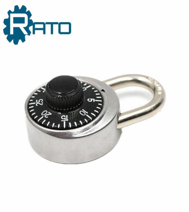 Small Aluminum Alloy Safety Round Dial Combination Padlock
