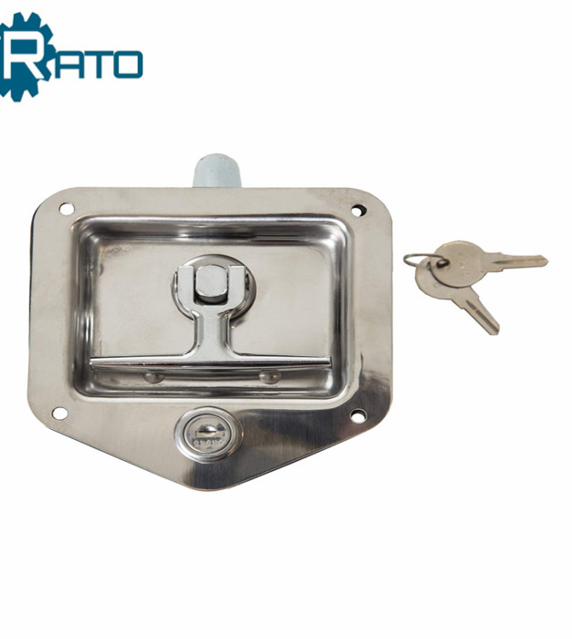 Stainless Steel Tool Box Folding T-Handle Latch