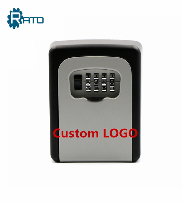 Resettable Wall Mounted 4-Digit Combination Key Storage Lock Box