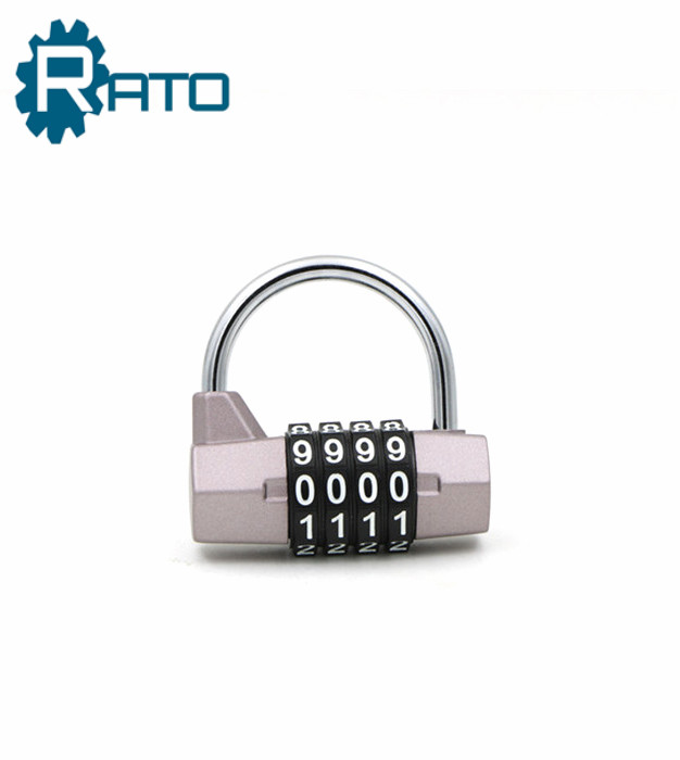 Colorful Alloy keyless gym locker padlock