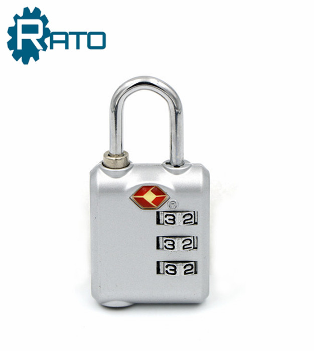 TSA Decorative Combination Padlock with Master Key