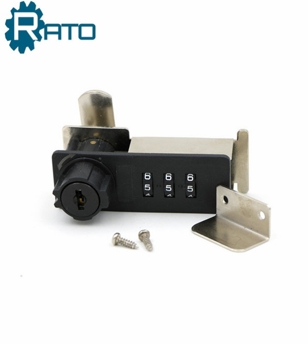 Top Security ABS 3 dial Combination Cabinet Locker Lock