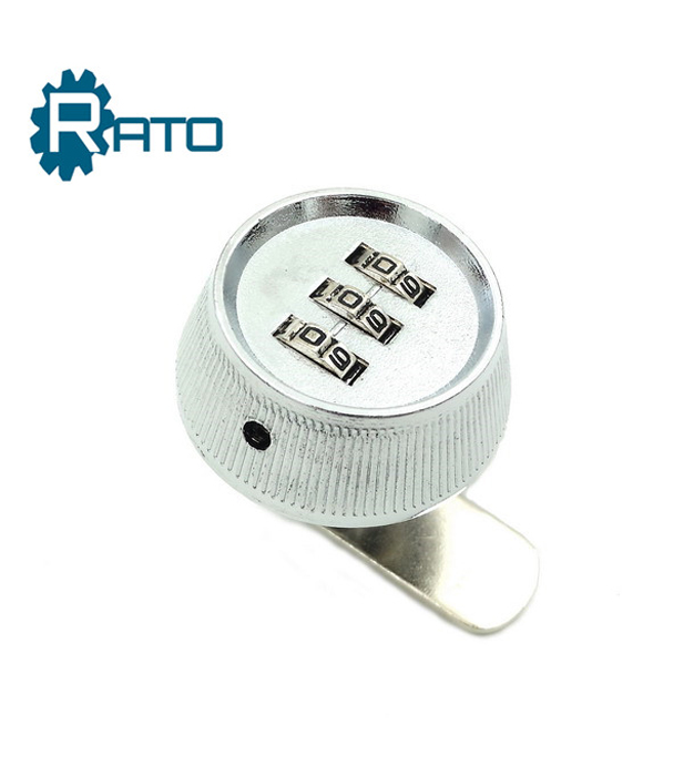 Zinc Alloy Round Shape Dial Combination Cam Lock
