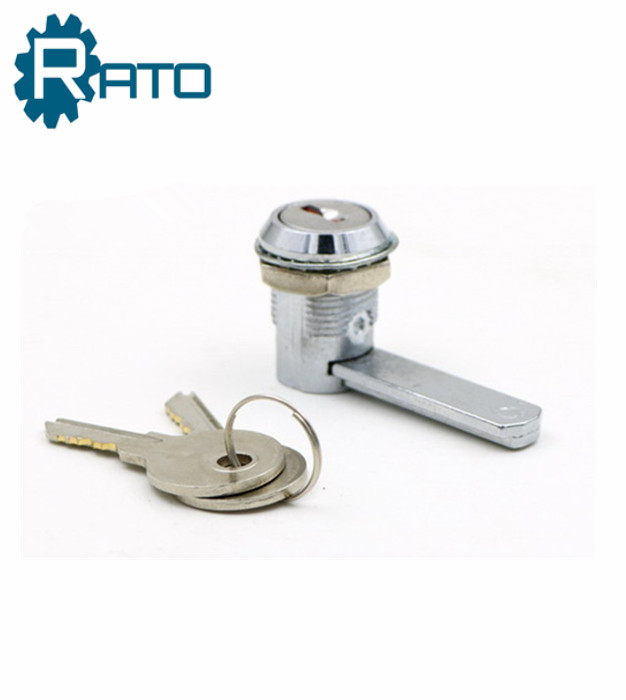 Brass Key Zinc Alloy Cabinet Cylinder Cam Lock 