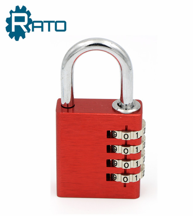 High Quality Aluminum Outdoor Colored Combination Padlock