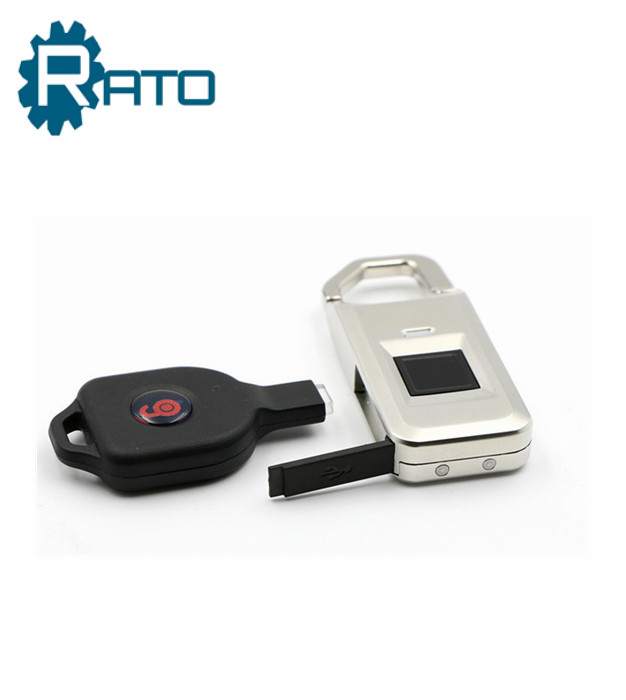 Top Security Small Electronic Biometric Fingerprint Scanner Padlock Top Security Small Electronic Biometric Fingerprint Scanner Padlock