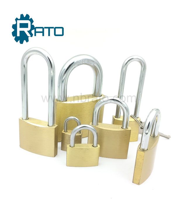 Best Safety 40mm Hardened Mirror Polish Brass Padlock