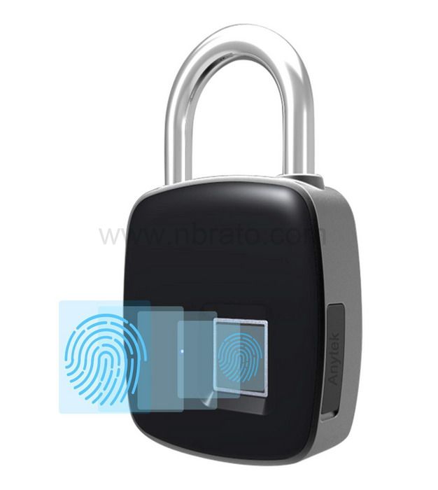 Theft Non-password Electrically Intelligent Fingerprint Padlock 