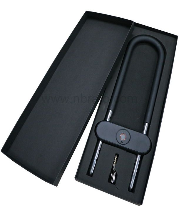 new product smart u-lock for motorbike or bicycle Fingerprint U-lock Key fingerprint double unlock U-lock new product smart u-lock for motorbike or bicycle Fingerprint U-lock Key fingerprint double unlock U-lock
