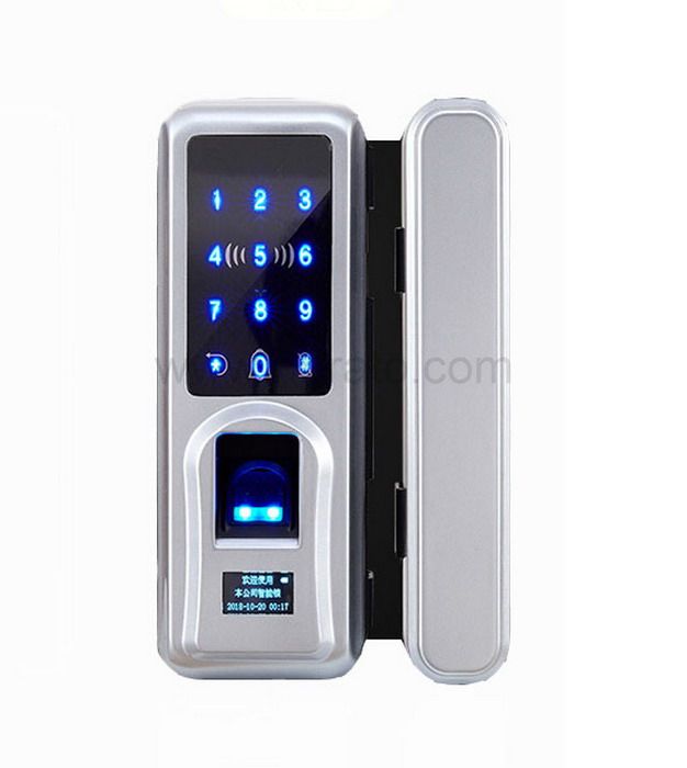 Hot sale Smart Fingerprint Digital Door Lock For Glass Door With App Password Remote Control Unlock Hot sale Smart Fingerprint Digital Door Lock For Glass Door With App Password Remote Control Unlock