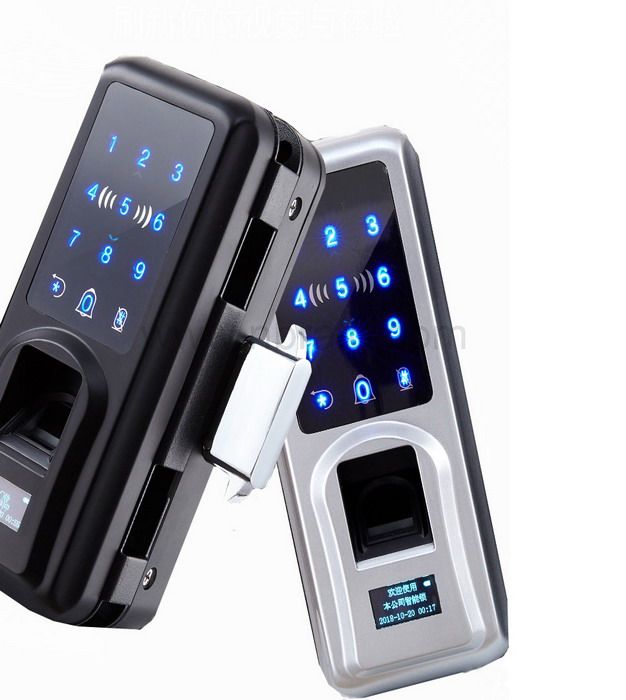 Hot sale Smart Fingerprint Digital Door Lock For Glass Door With App Password Remote Control Unlock Hot sale Smart Fingerprint Digital Door Lock For Glass Door With App Password Remote Control Unlock