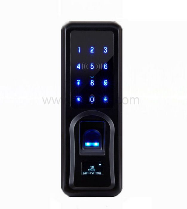 Hot sale Smart Fingerprint Digital Door Lock For Glass Door With App Password Remote Control Unlock Hot sale Smart Fingerprint Digital Door Lock For Glass Door With App Password Remote Control Unlock