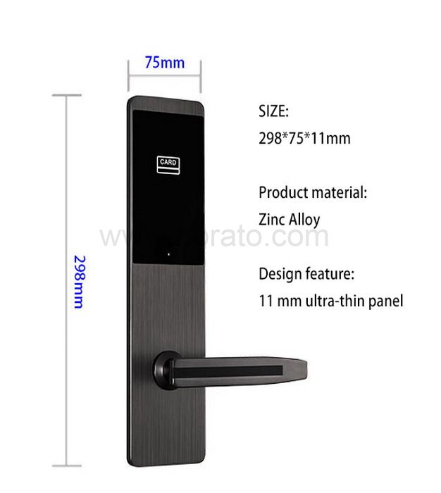 high quality RFID hotel lock system electronic smart door lock hotel smart lock high quality RFID hotel lock system electronic smart door lock hotel smart lock