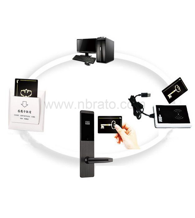 high quality RFID hotel lock system electronic smart door lock hotel smart lock high quality RFID hotel lock system electronic smart door lock hotel smart lock