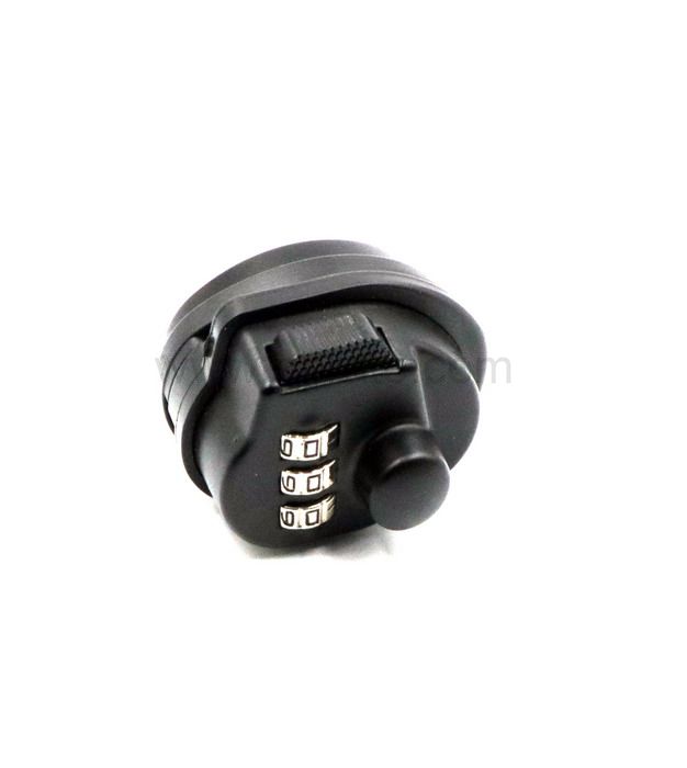 Black Tumbler Metal 3-Dial Combination Safe Pin Safety Pick Gun Lock