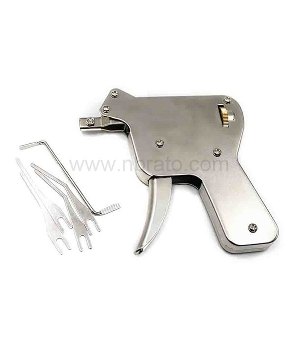 Stainless Steel Door Opener Locksmith tool Strong Manual Lock Pick Gun Padlock Repair Tools Kit