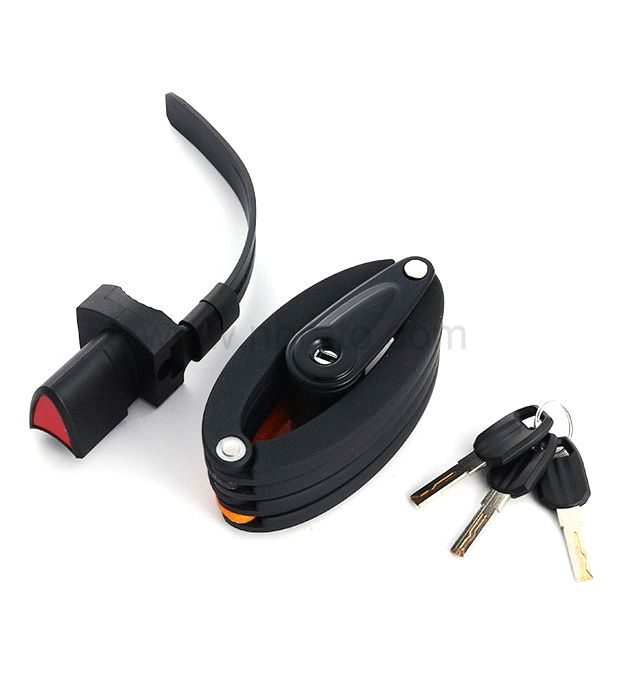 High Quality Foldable Scooter Bike Lock With 3 Keys Security wear-resisting Anti-theft Bicycle Lock