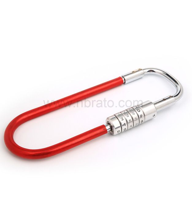 Heavy quality steel 4-digit password anti-theft and anti security shearing U-type bicycle lock