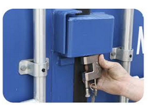 70MM D-Shaped Solid Brass Body Rectangle Security Padlock