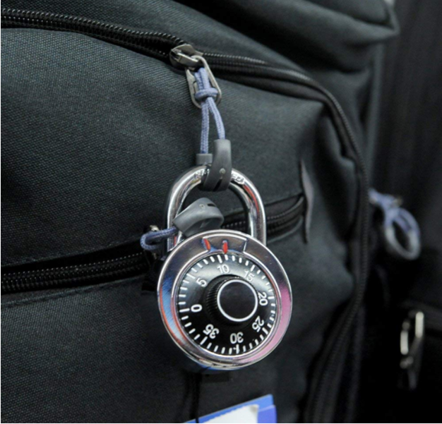 Round 50MM Dial Combination padlock for GYM Lockers