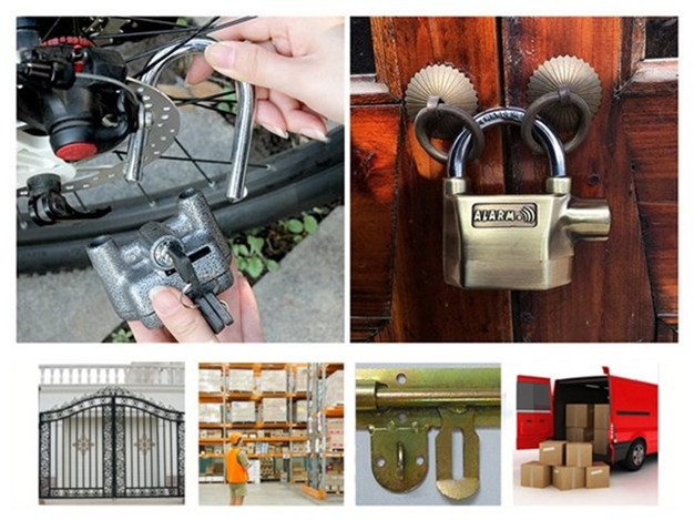 Universal Anti-Theft Security 110db Kinbar Siren Alarm Lock