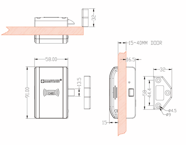 2018 Electronic Smart Digital Door Locks for cabinet