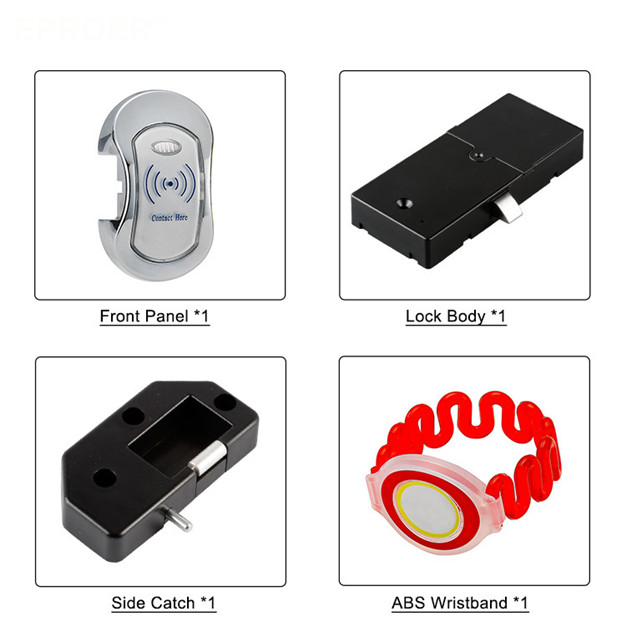 Touch Screen Smart Fitness Electronic Gym Locker Lock