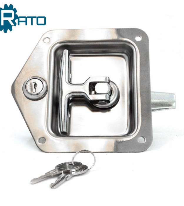 Stainless Steel Tool Box Folding T-Handle Latch