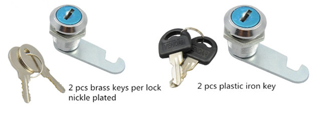 16MM Zinc Alloy Small Key Alike Mailbox Cam Lock