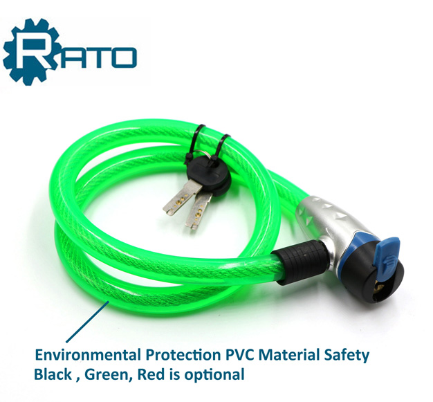 High Quality anti-theft bike cable wire lock