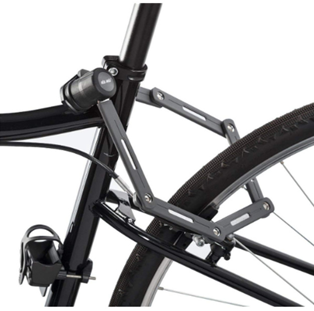 Hardened Steel Metal Folding Steel Joint Bicycle Lock