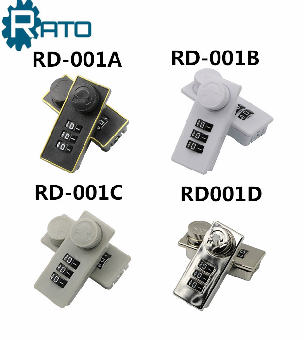 Small 3 Digital Code Number Lock for Suitcase bags