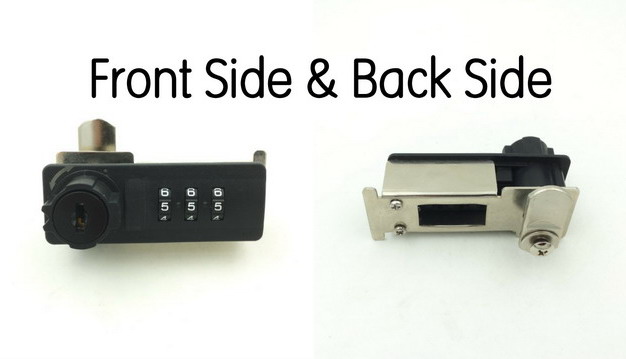 Top Security ABS 3 dial Combination Cabinet Locker Lock