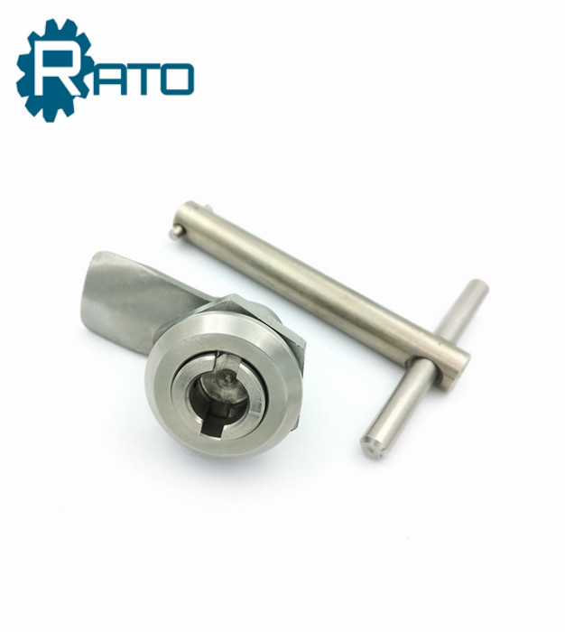 T Key Stainless Steel 304 Cabinet Clip Cam Lock