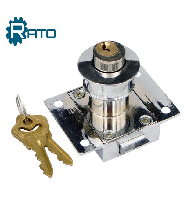 Key Alike Furniture Rim Type Push Button Latches