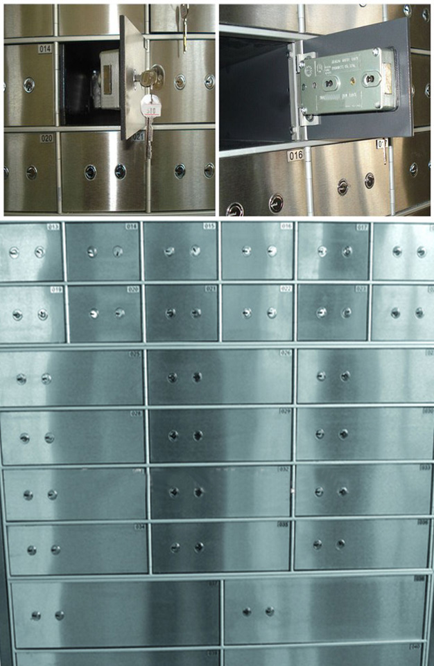 Mechanical Lock For Safe Deposit Box