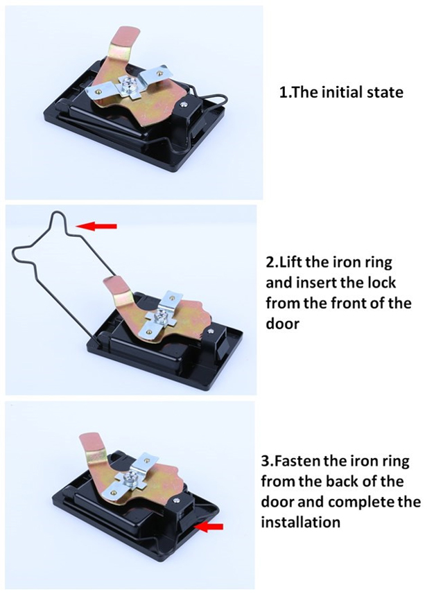 File Cabinet Point Compact Shelving Panel Lock