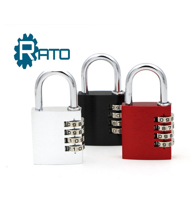 Colorful 40mm Security Outdoor Silver Combination Padlock