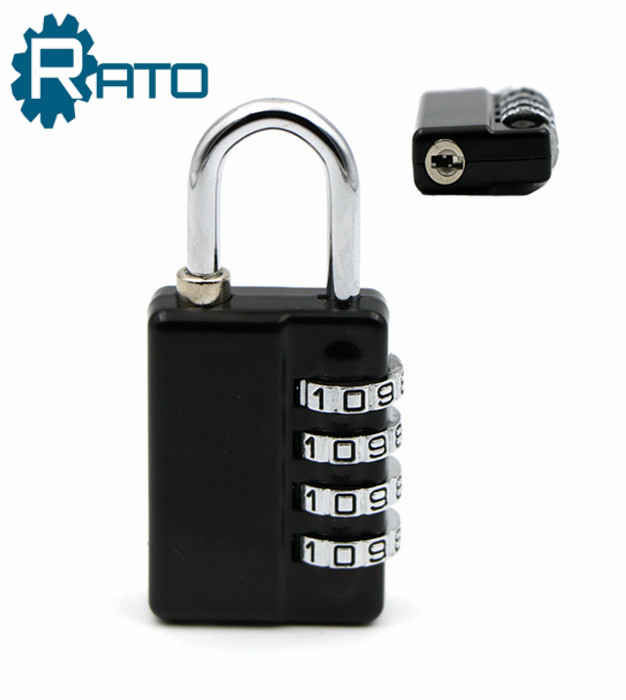 4 Digit Suitcase Combination Padlock With Master Key