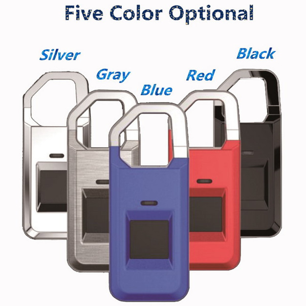 Top Security Small Electronic Biometric Fingerprint Scanner Padlock Top Security Small Electronic Biometric Fingerprint Scanner Padlock