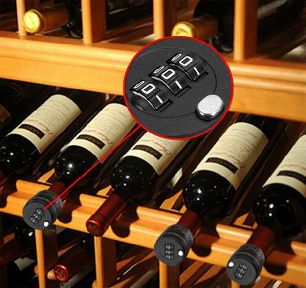 ABS Plastic Bottle Combination Password Code Wine Lock ABS Plastic Bottle Combination Password Code Wine Lock