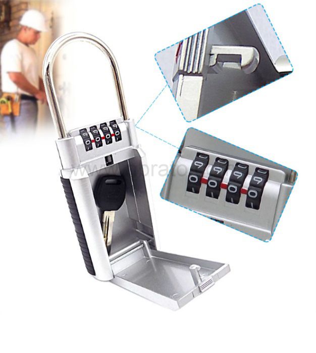 Key-Guard combination key storage lock box key box for home gate