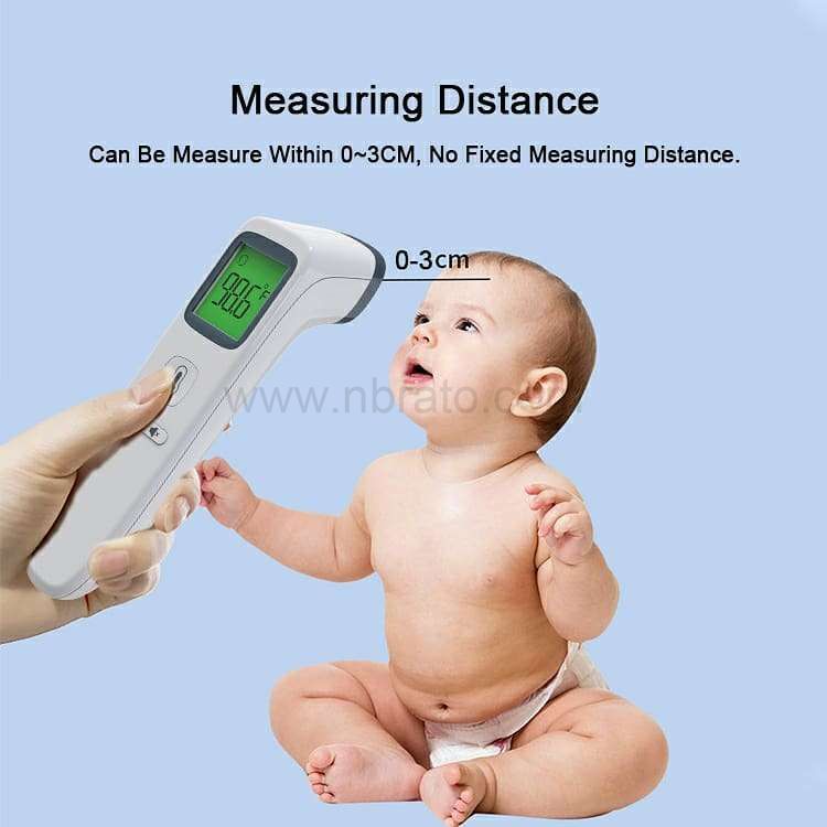 CE ISO FDA approved No touch Forehead And Ear Infrared Thermometer Baby Thermometer Digital Thermometer